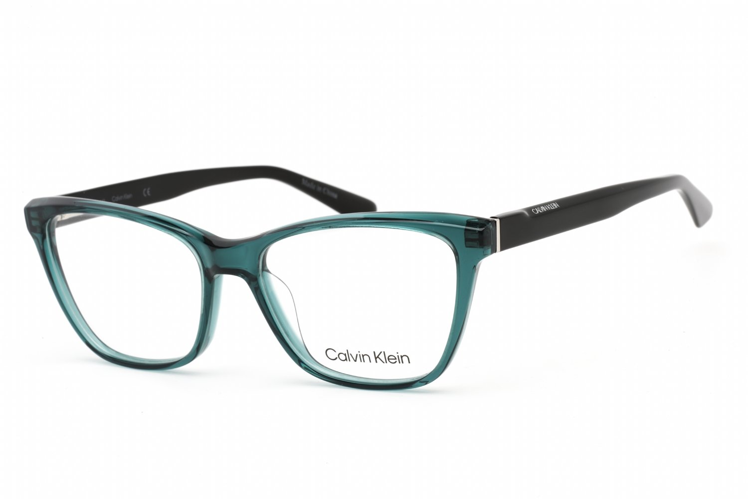 Calvin Klein CK20532 CRYSTAL BISTRO GREEN/Clear demo lens 300 53-16-140 MM