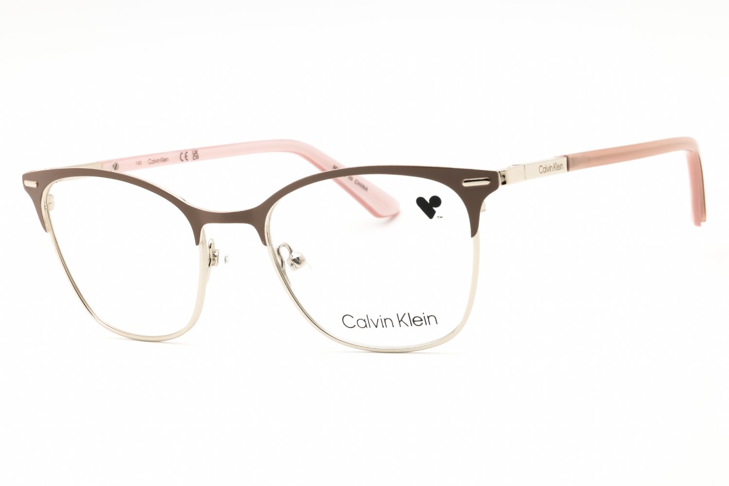 Calvin Klein CK21124 SAND/Clear demo lens 208 49-18-140 MM