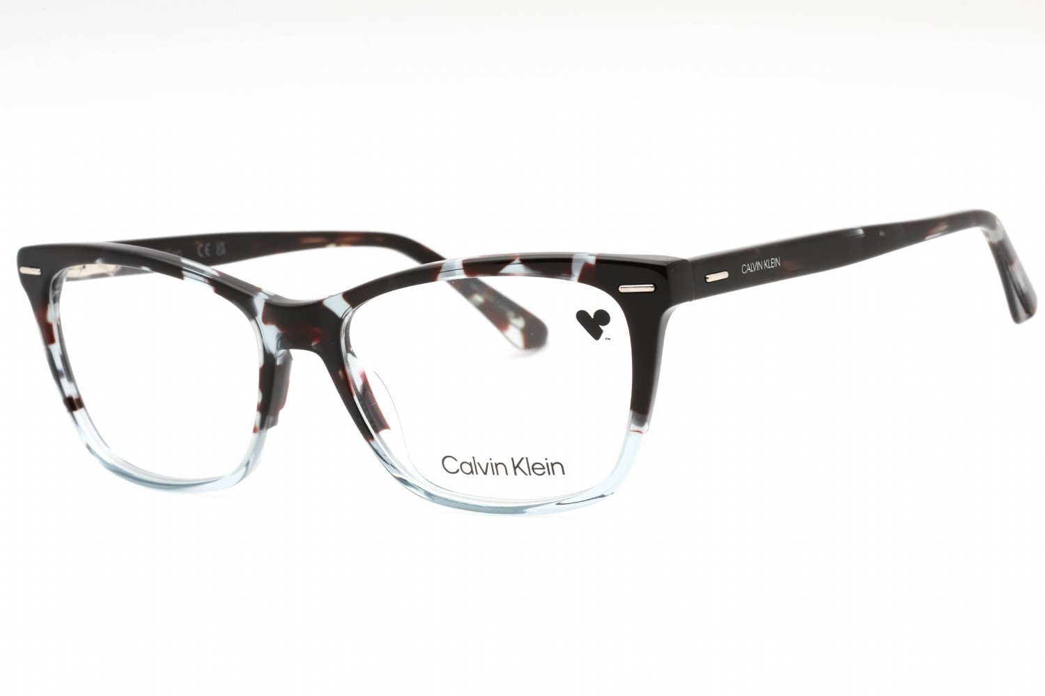 Calvin Klein CK21501 AQUA TORTOISE/Clear demo lens 443 54-16-140 MM