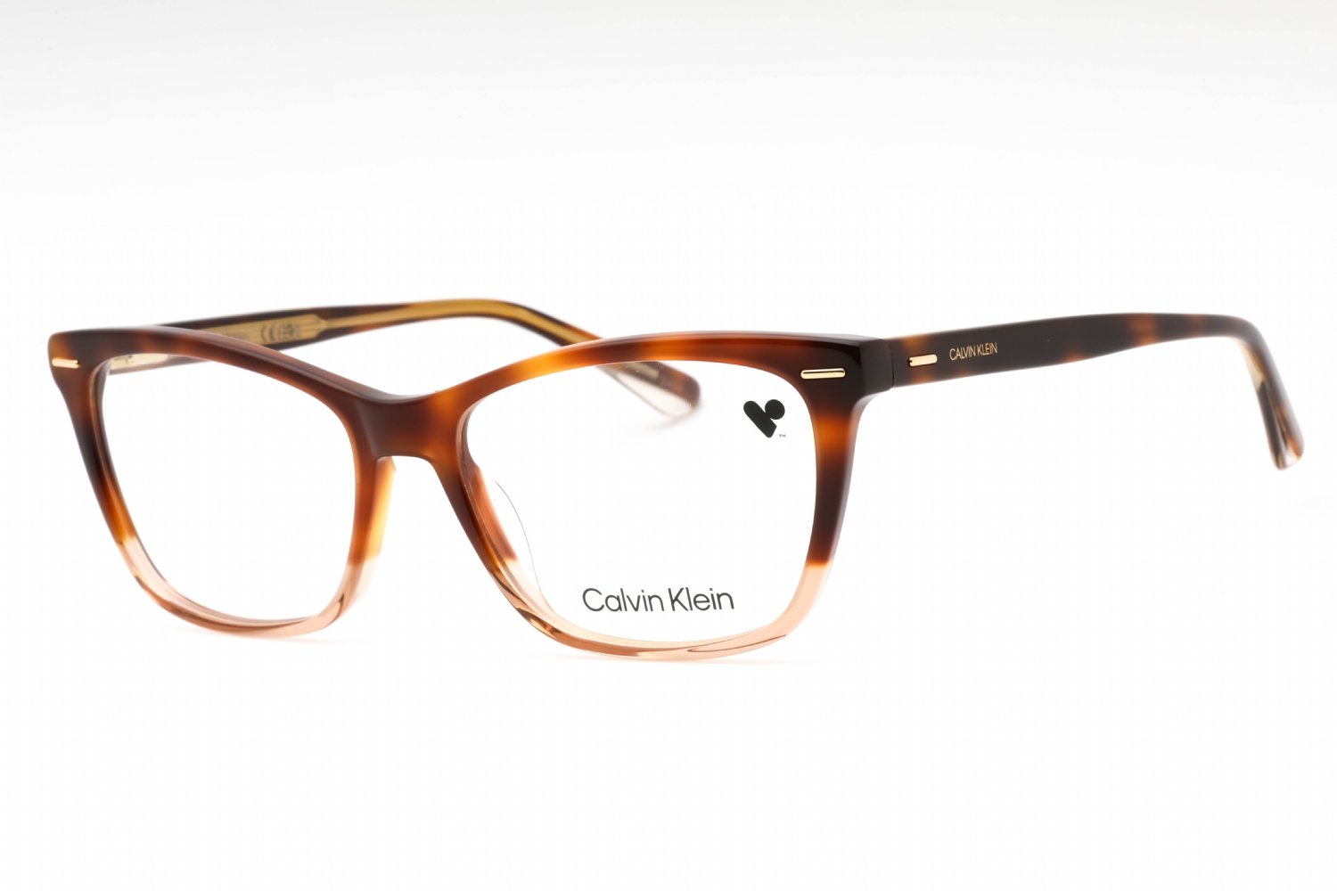 Calvin Klein CK21501 SOFT TORTOISE/Clear demo lens 240 54X16X140