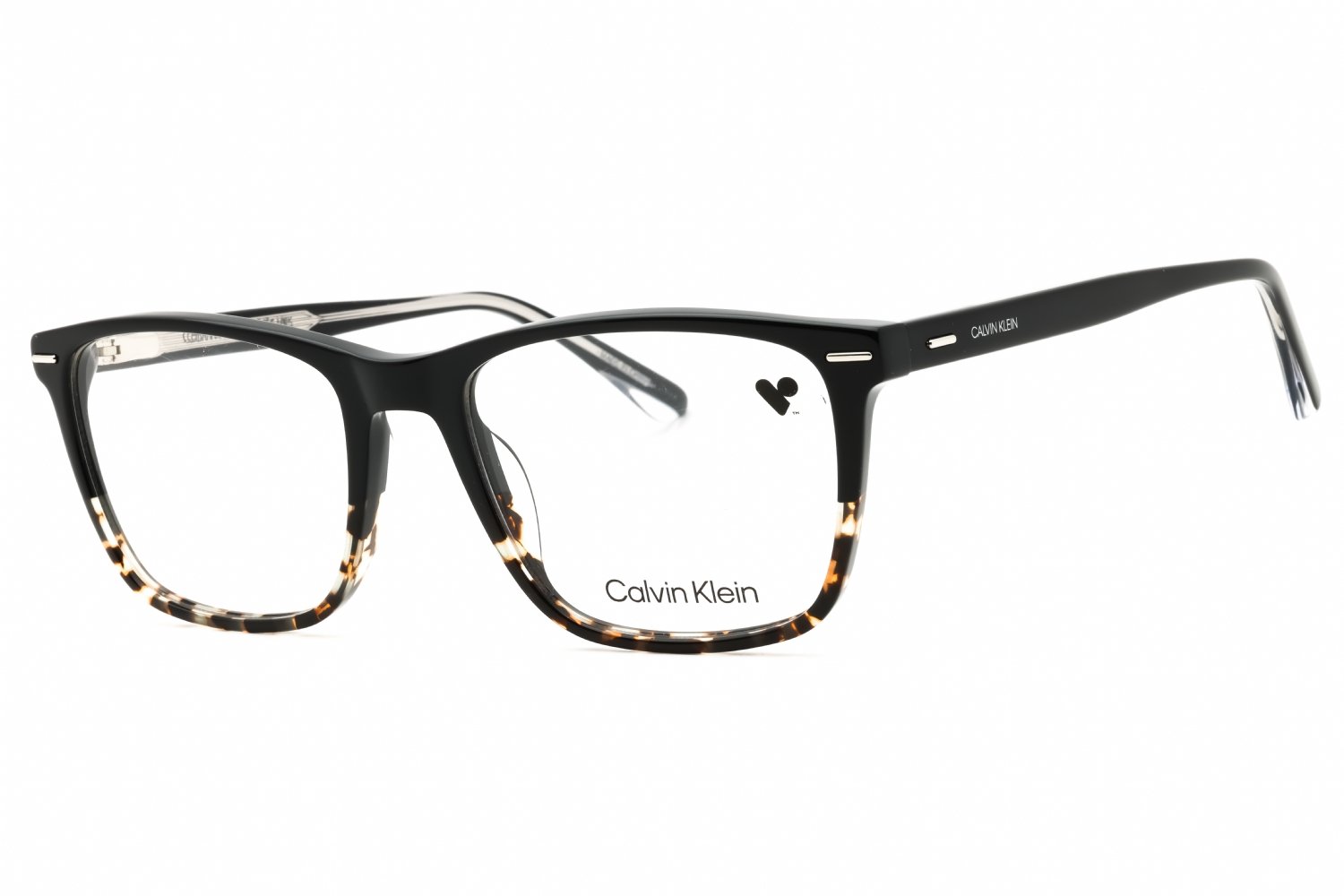 Calvin Klein CK21502 BLACK/TORTOISE/clear demo lens 011 55-19-145 MM