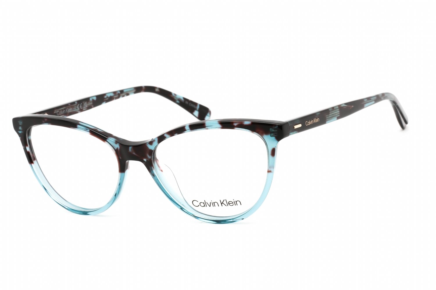 Calvin Klein CK21519 BLUE TORTOISE/Clear demo lens 454 53-16-145 MM