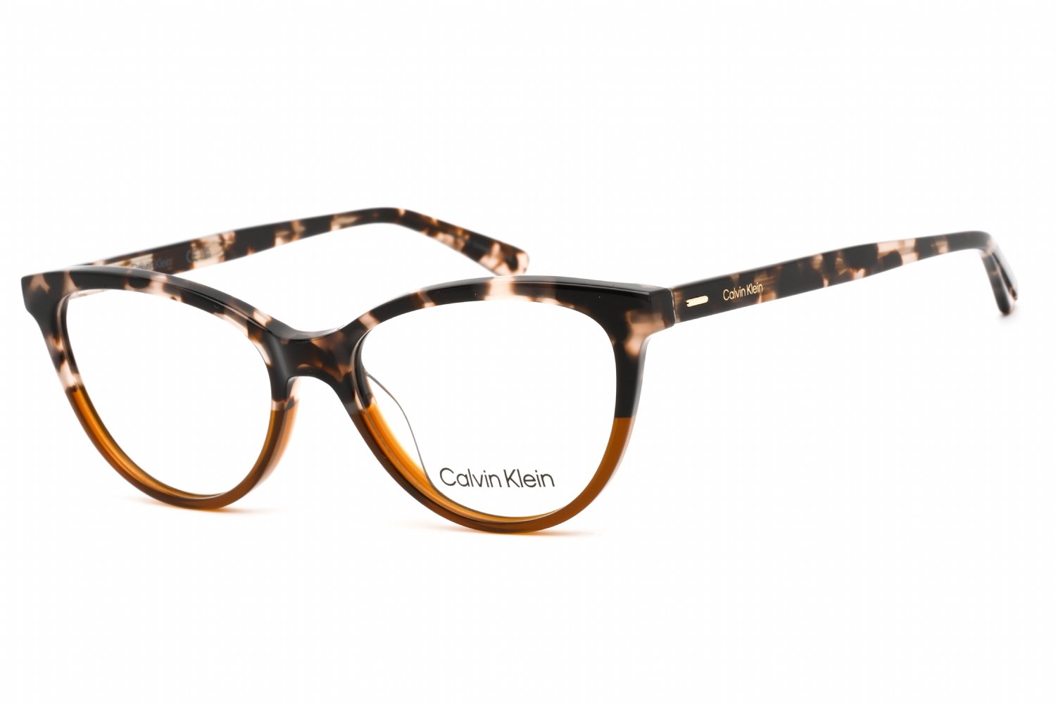 Calvin Klein CK21519 SAND TORTOISE/Clear demo lens 281 53-16-145 MM