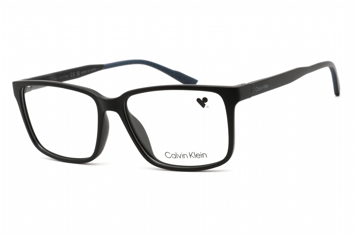 Calvin Klein CK21525 Matte Black / Clear Lens 002 55-15-145 MM