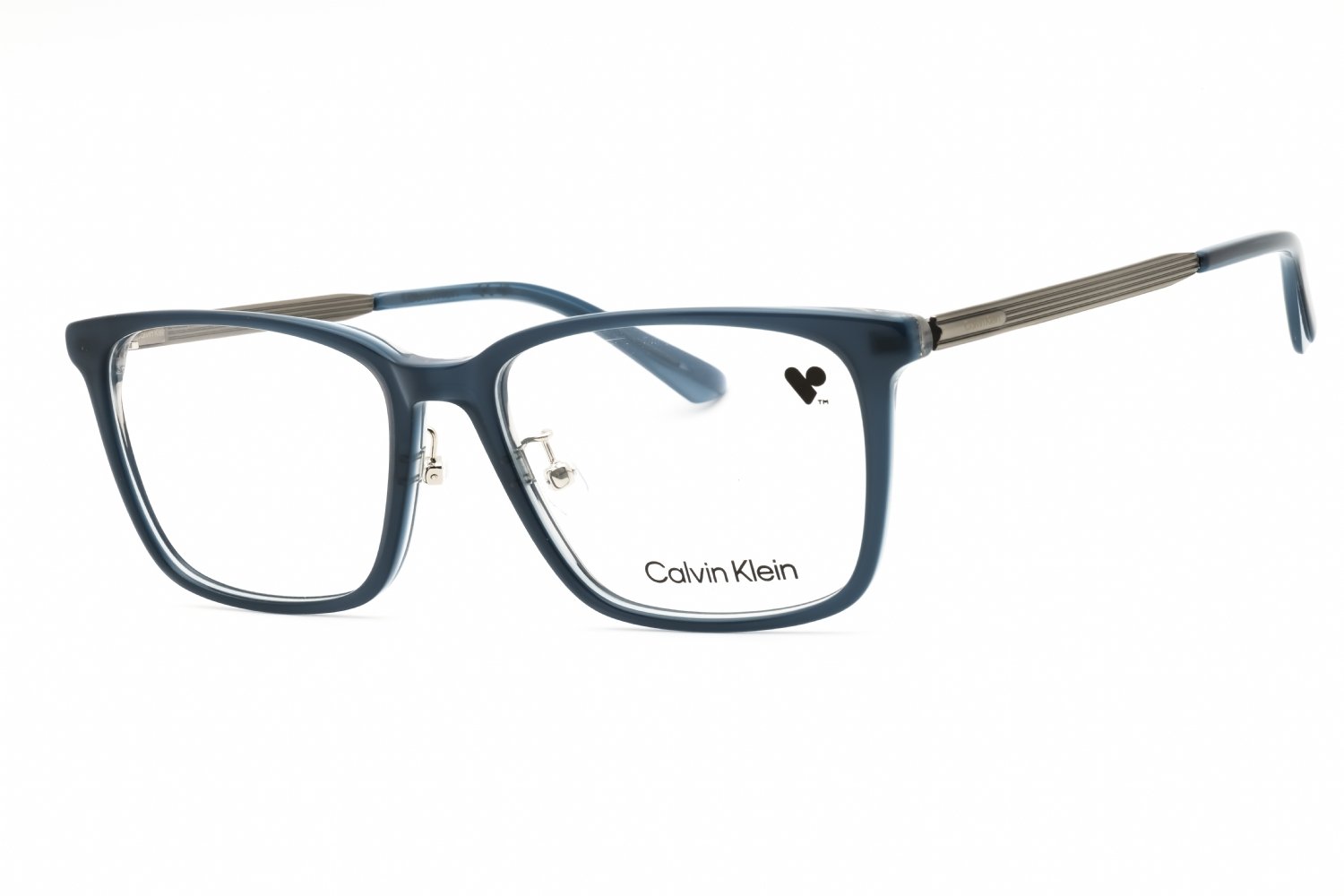 Calvin Klein CK21534A BLUE/clear demo lens 438 55-17-140 MM