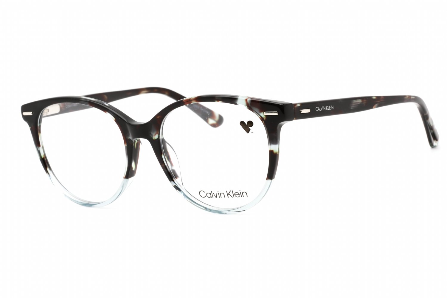 Calvin Klein CK21710 AQUA TORTOISE / Clear Lens 443 51-17-140 MM