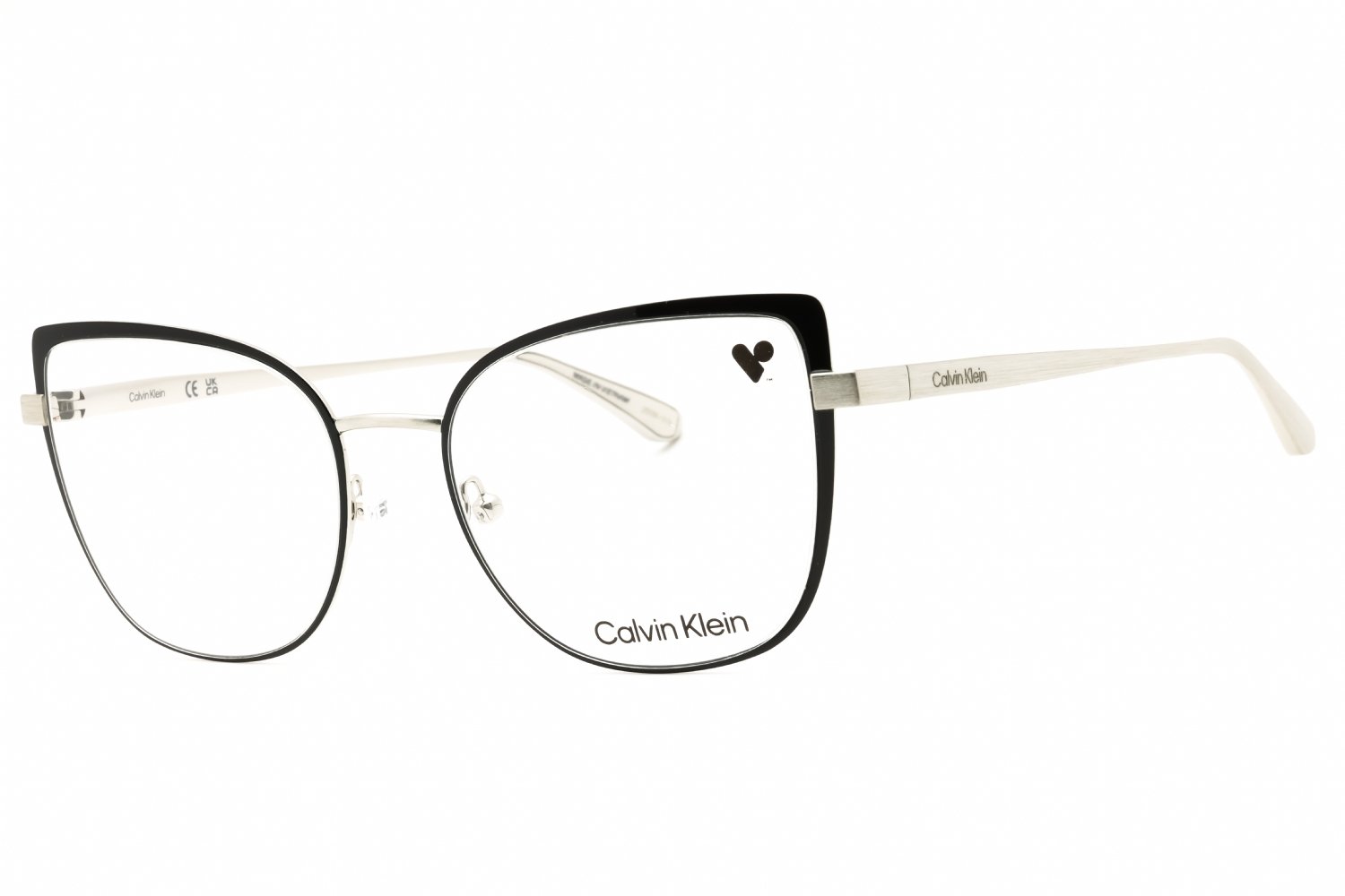 Calvin Klein CK22101 BLACK/SILVER 072 54-19-140 MM