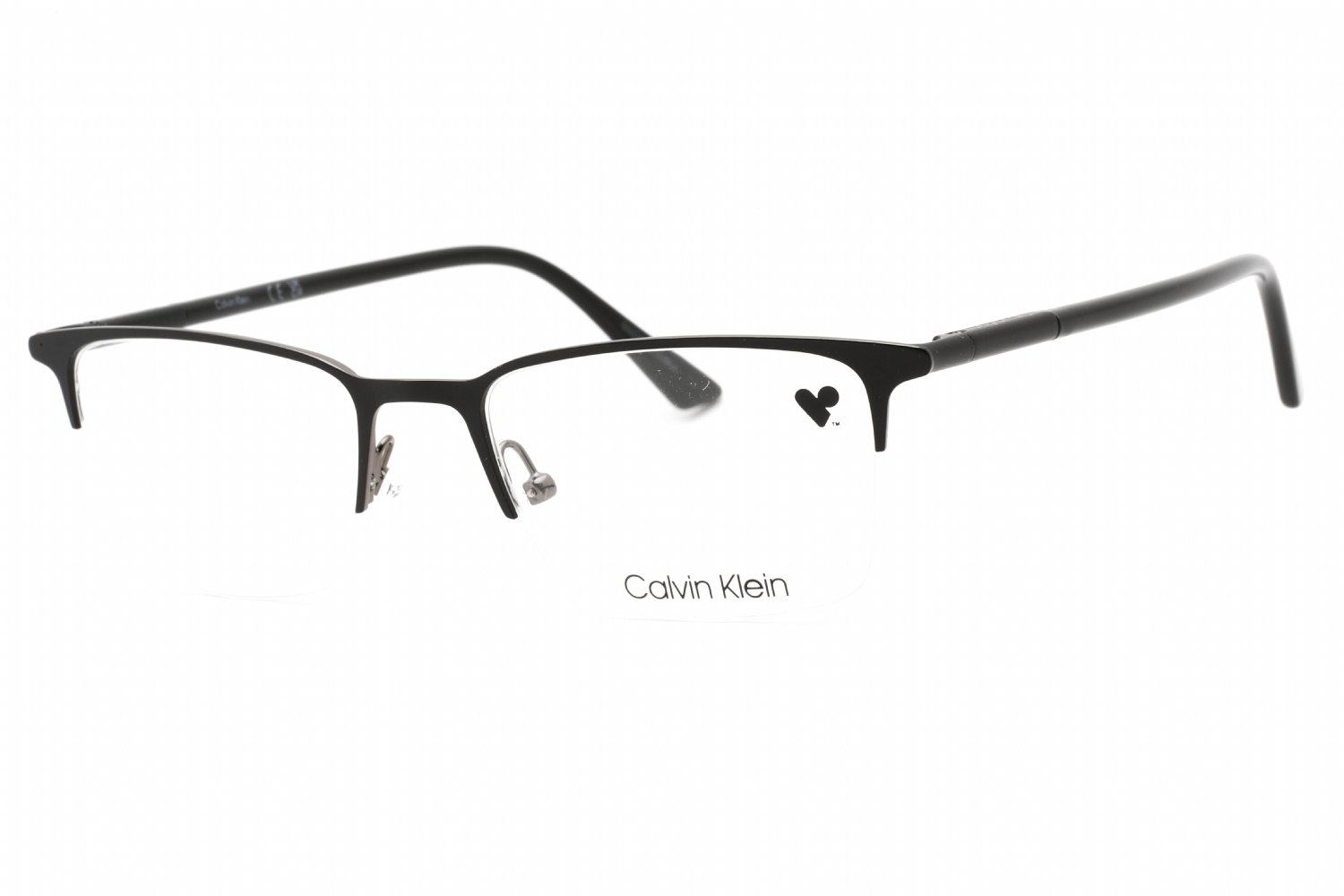Calvin Klein CK22118 MATTE BLACK/Clear demo lens 002 52-19-145 MM