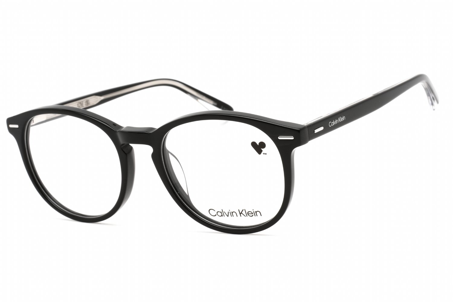 Calvin Klein CK22504 Black / Clear Lens 001 52X19X140