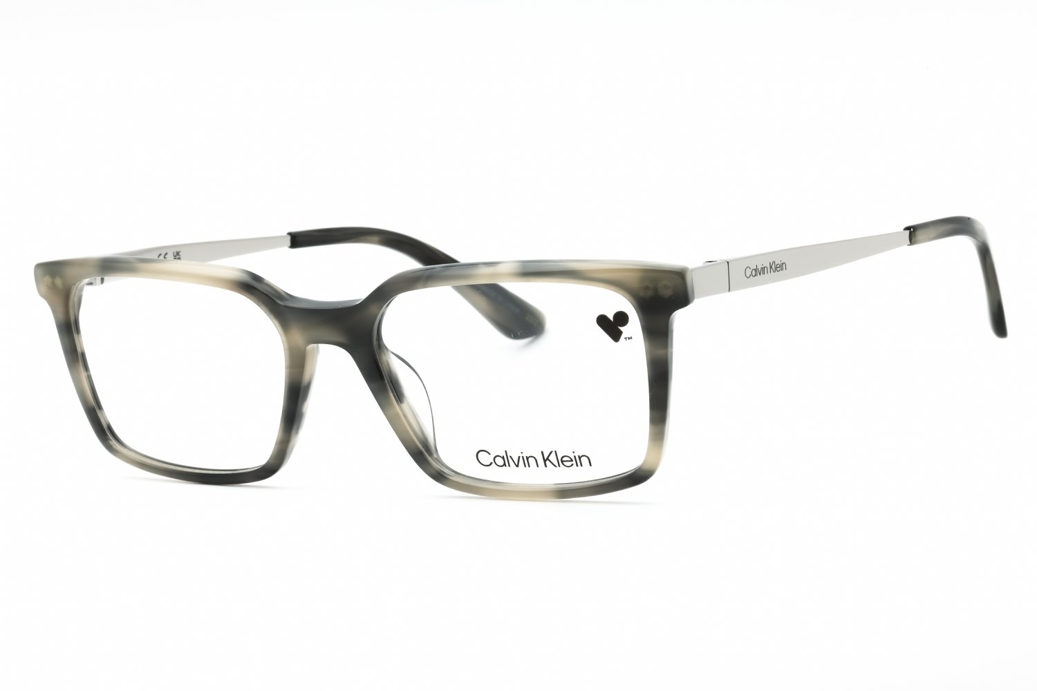 Calvin Klein CK22510 GREY HAVANA/Clear demo lens 025 54-18-145 MM