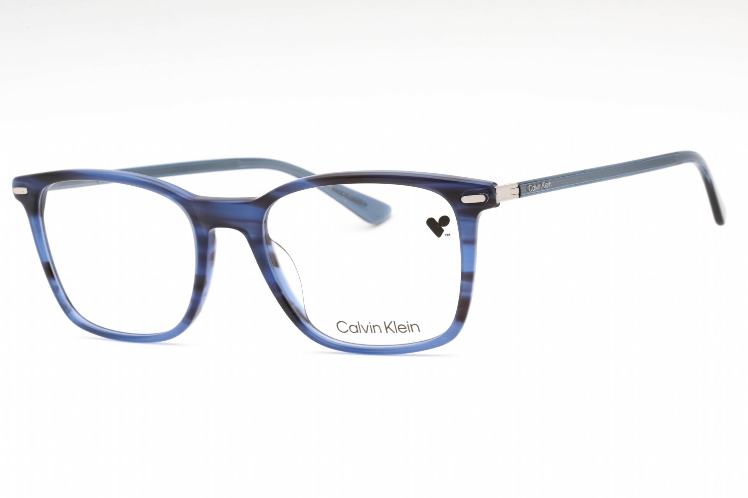 Calvin Klein CK22541 BLUE HORN/Clear demo lens 420 53-19-145 MM