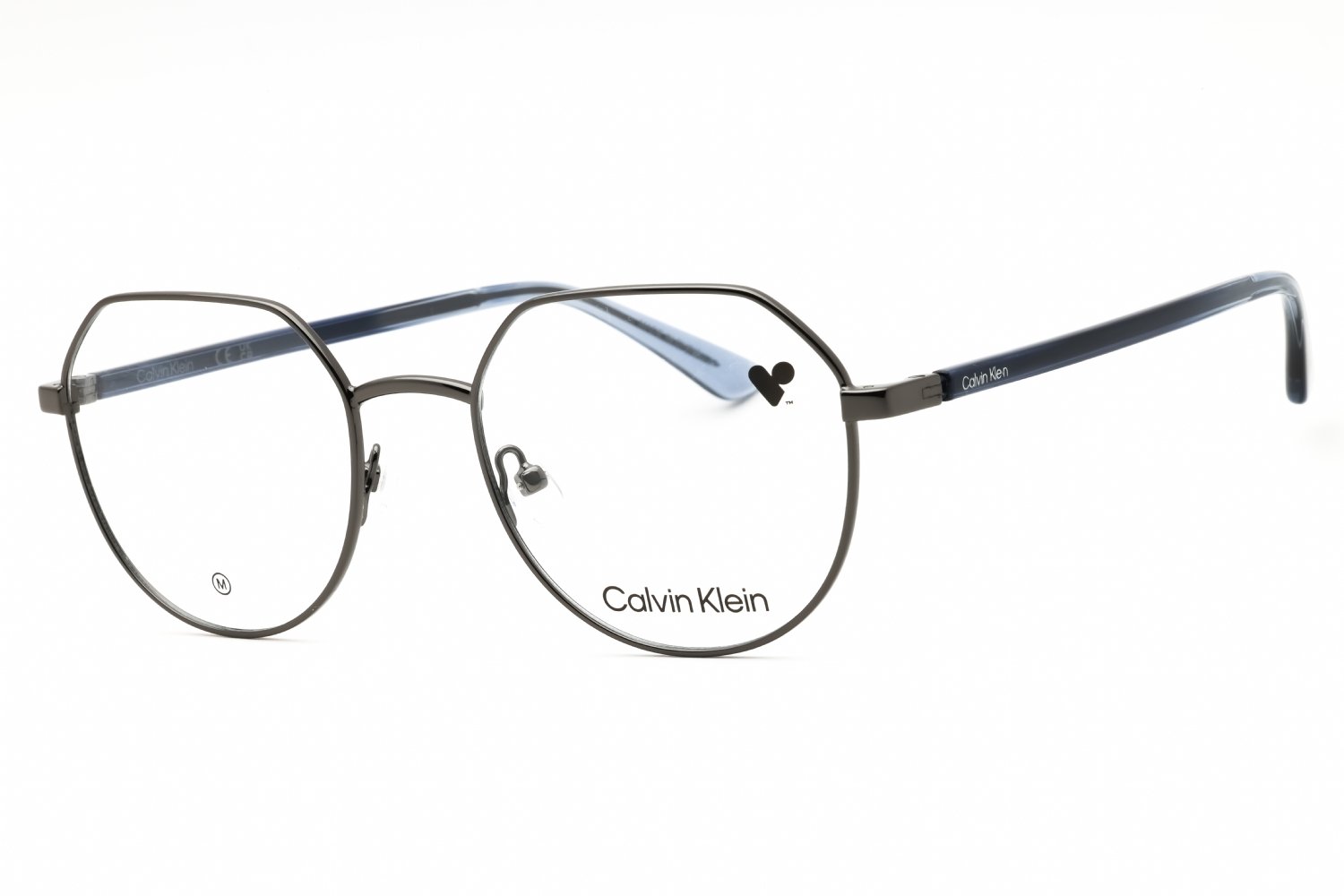 Calvin Klein CK23127 DARK GUNMETAL/clear demo lens 009 50-19-145 MM