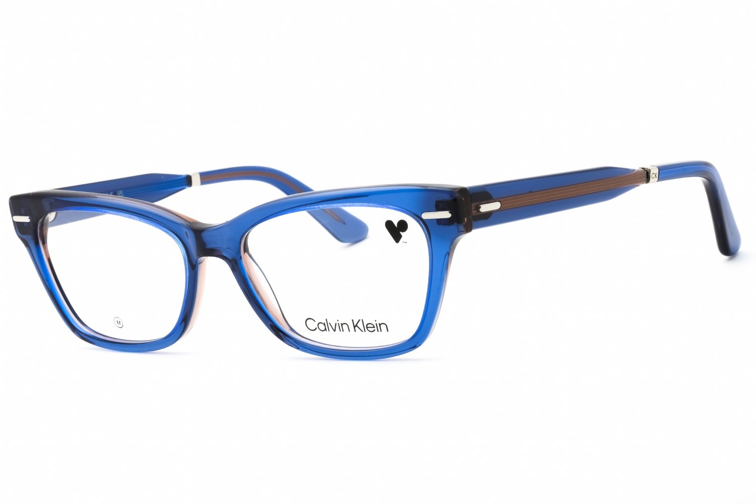 Calvin Klein CK23512 BLUE/NUDE/clear demo lens 538 52-16-140 MM