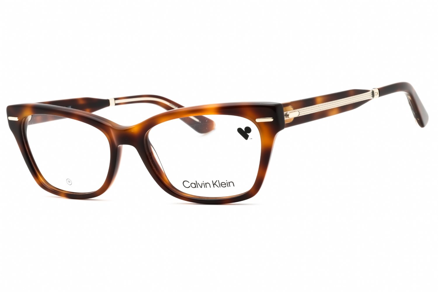 Calvin Klein CK23512 HAVANA/clear demo lens 240 52-16-140 MM
