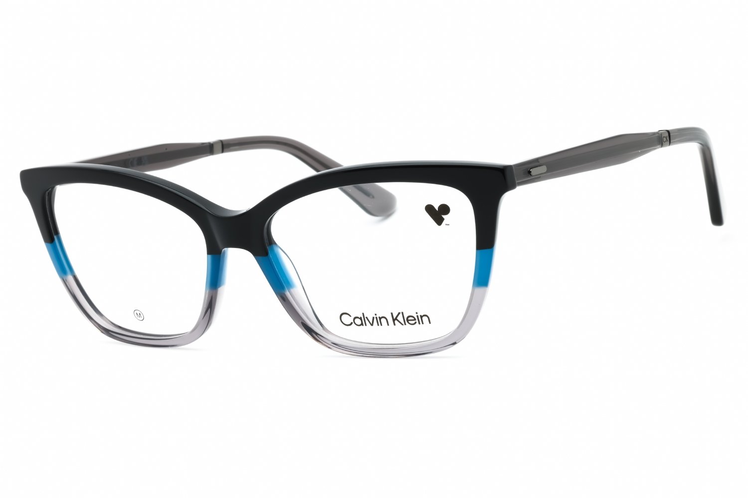 Calvin Klein CK23545 BLACK/BLUE/GREY/Clear demo lens 007 53-15-145 MM