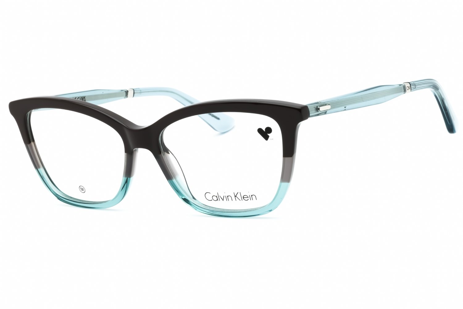 Calvin Klein CK23545 BROWN/GREY/AVIO/Clear demo lens 217 53-15-145 MM
