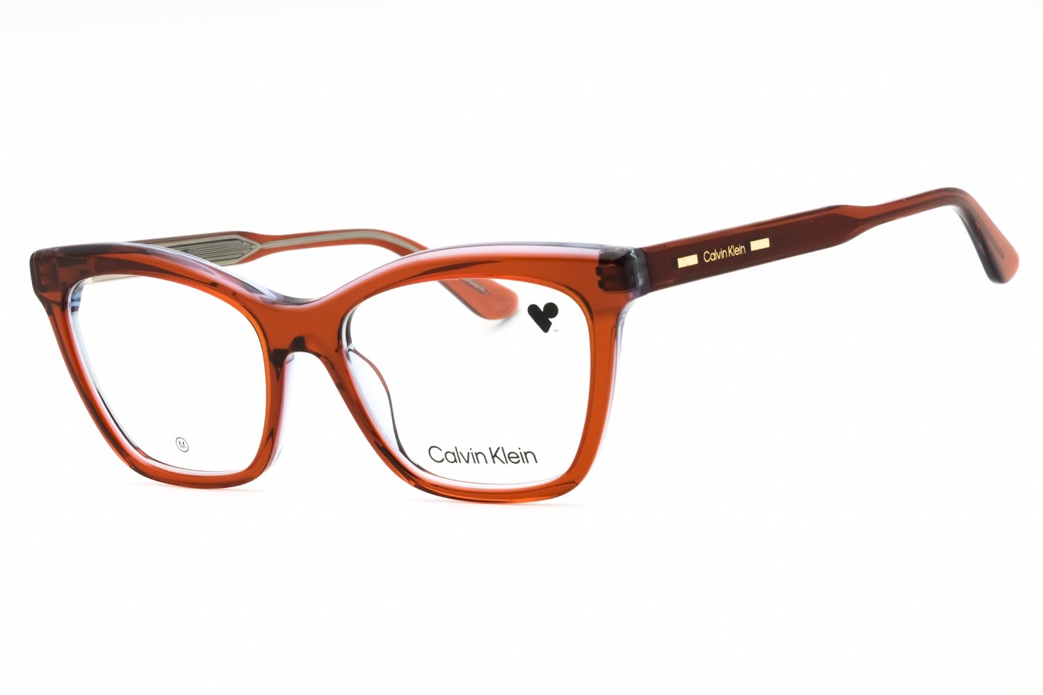 Calvin Klein CK24517 BROWN/AZURE/Clear demo lens 227 52-17-145 MM