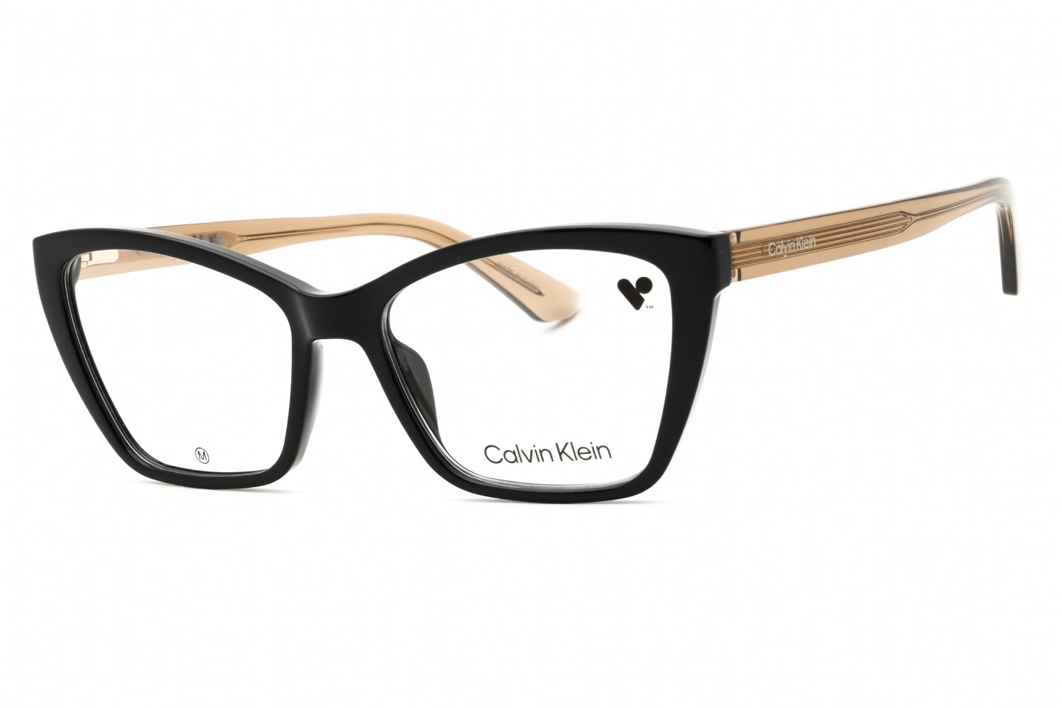 Calvin Klein CK24523 BLACK/Clear demo lens 001 52X16X145