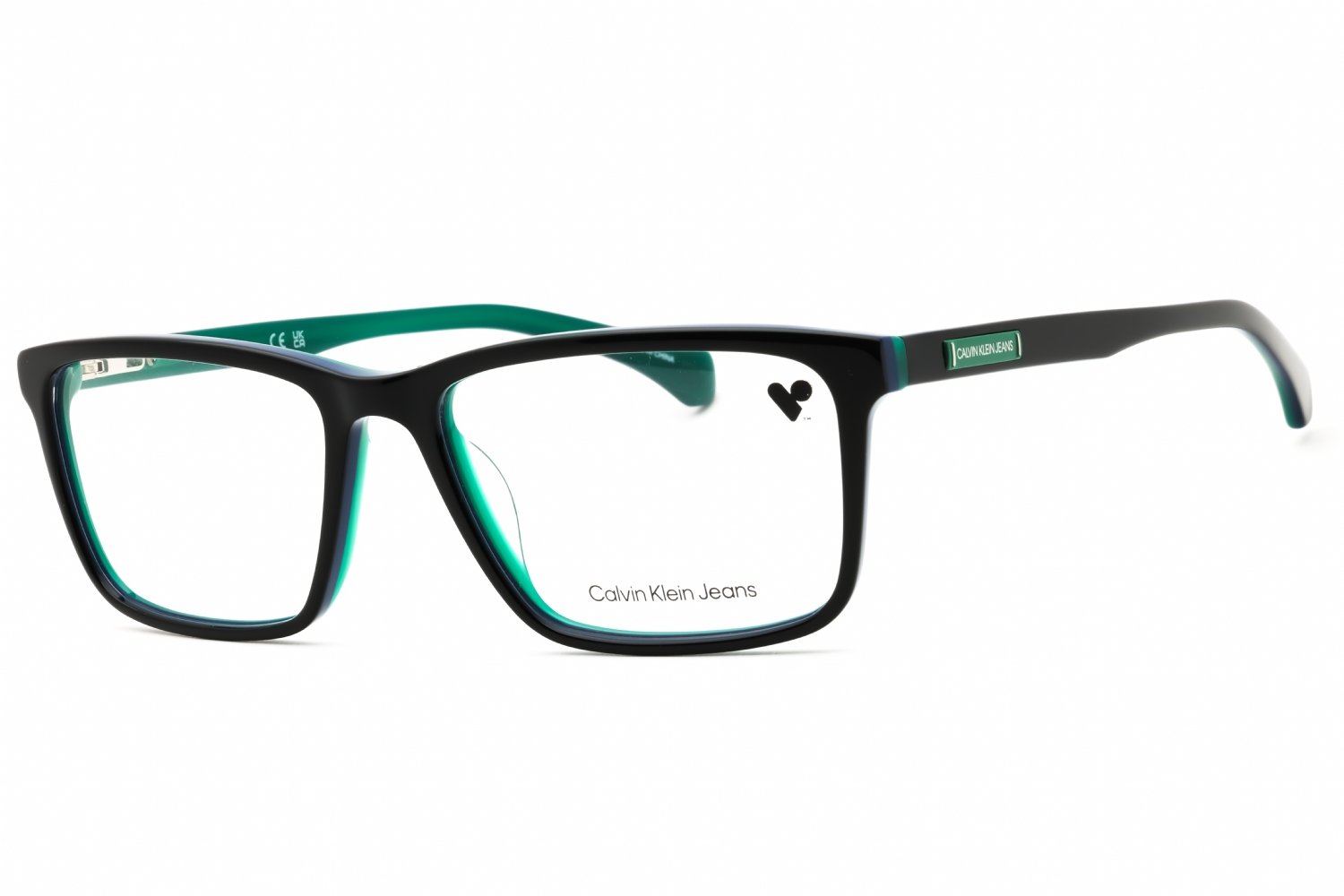 Calvin Klein Jeans CKJ301 BLACK/clear demo lens 041 56-17-135 MM