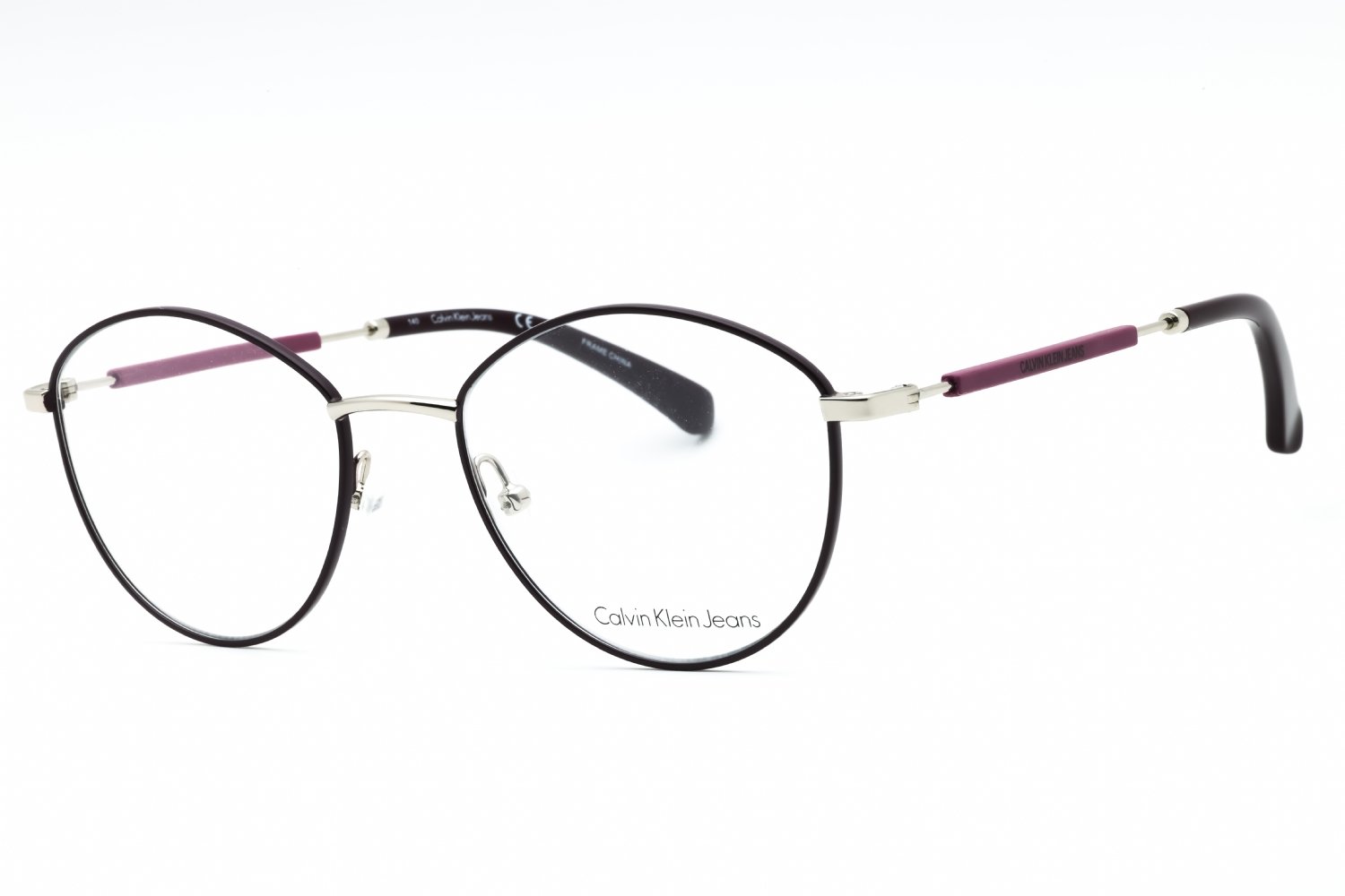 Calvin Klein Jeans CKJ19107 PLUM/Clear Demo Lens 502 52-19-0 MM