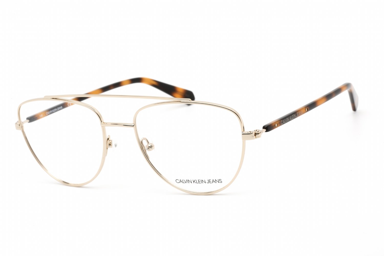 Calvin Klein Jeans CKJ19308 GOLD / Clear Lens 717 53-18-0 MM