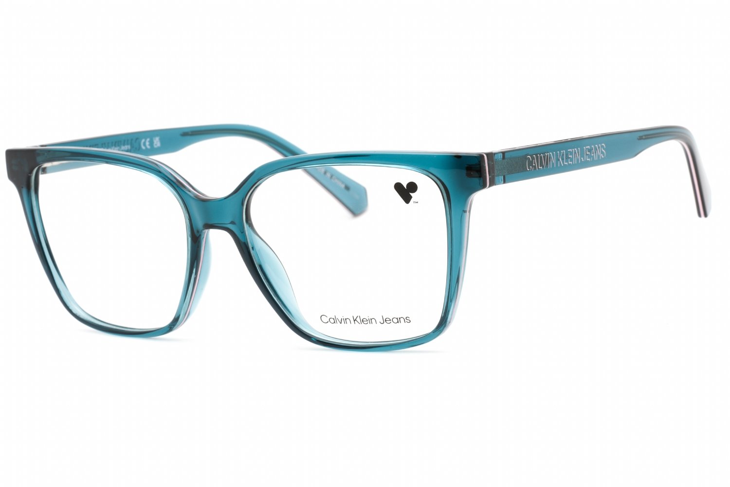 Calvin Klein Jeans CKJ21639 PETROL/Clear demo lens 432 53-15-140 MM