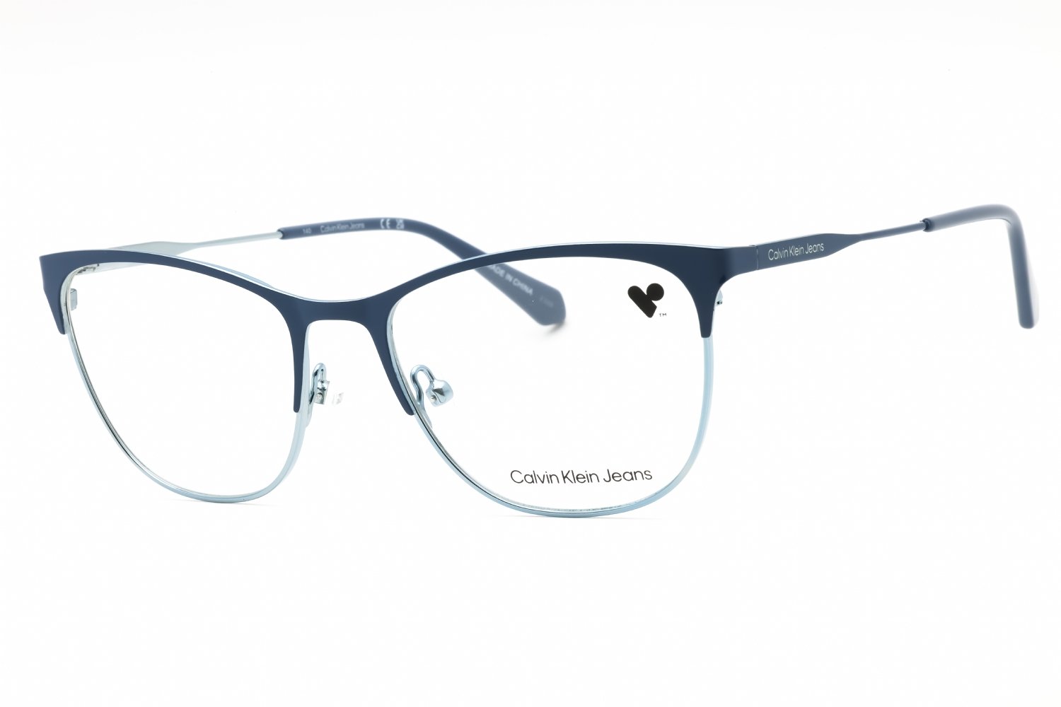 Calvin Klein Jeans CKJ22206 BLUE/clear demo lens 400 52-17-140 MM