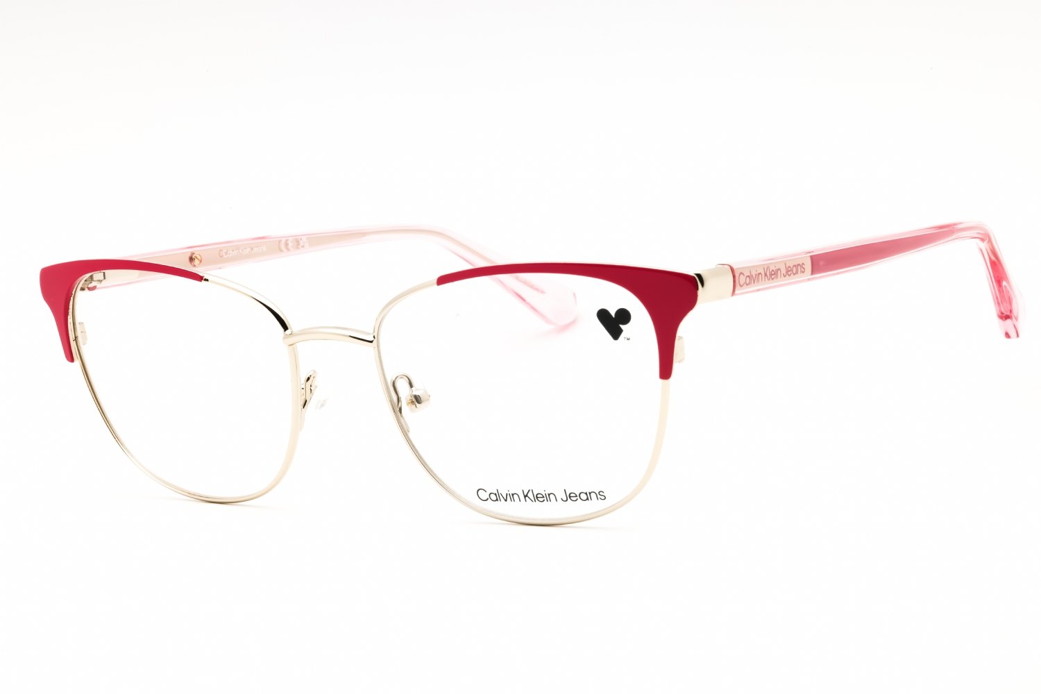 Calvin Klein Jeans CKJ22218 GOLD/PINK/Clear demo lens 719 51-17-140 MM