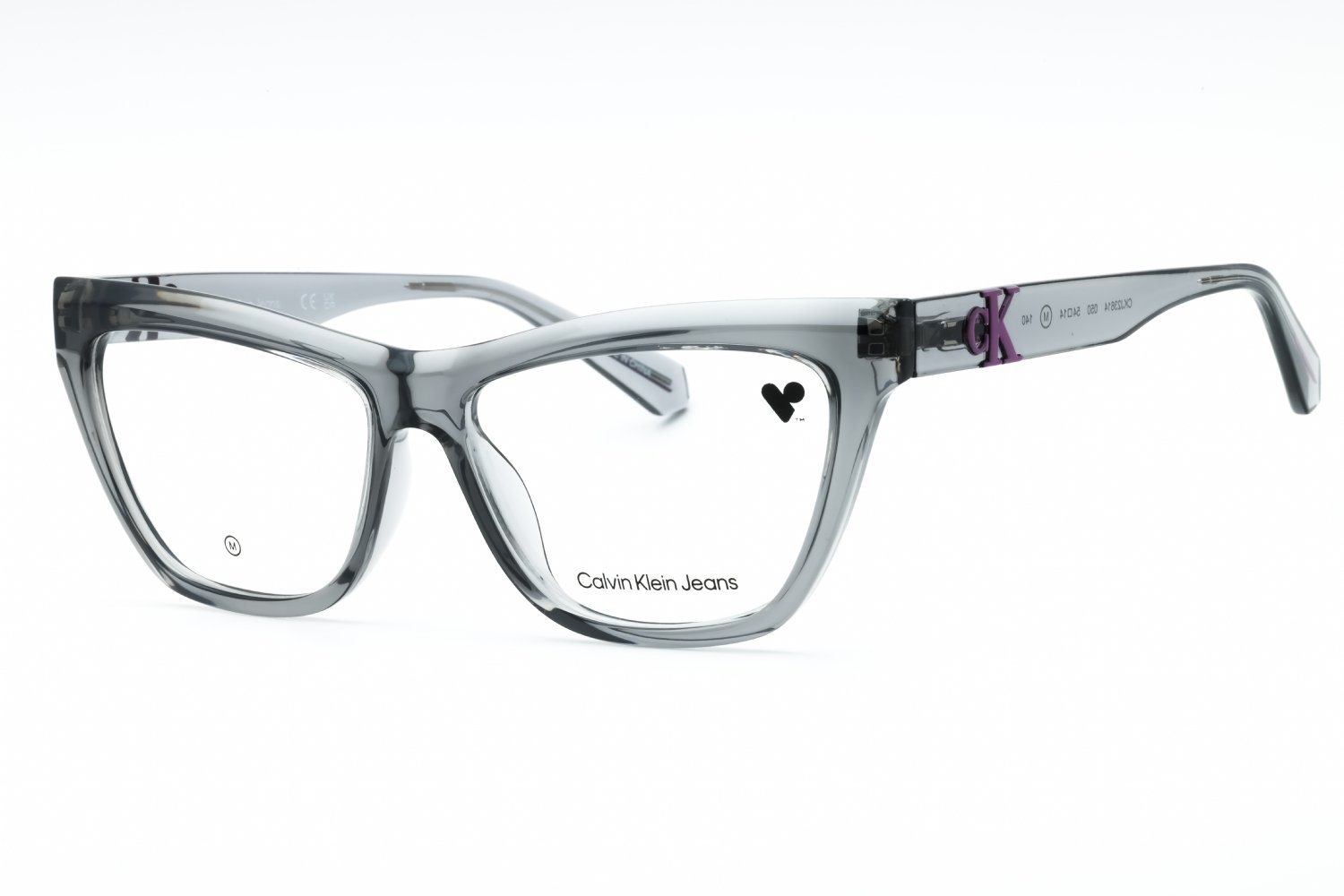 Calvin Klein Jeans CKJ23614 GRAY/Clear Demo Lens 050 54-14-140 MM