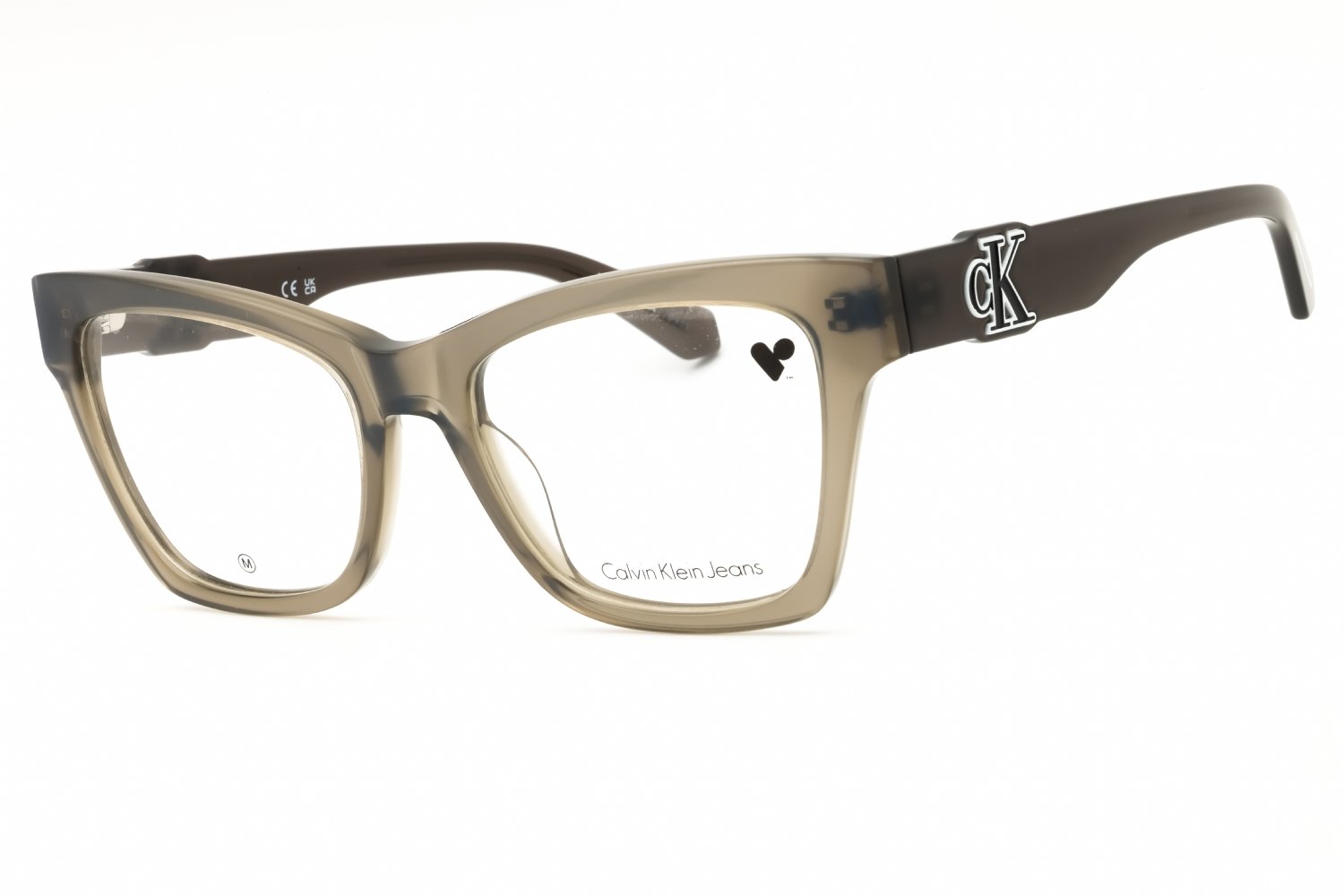 Calvin Klein Jeans CKJ23646 GREY/Clear demo lens 050 52X18X140