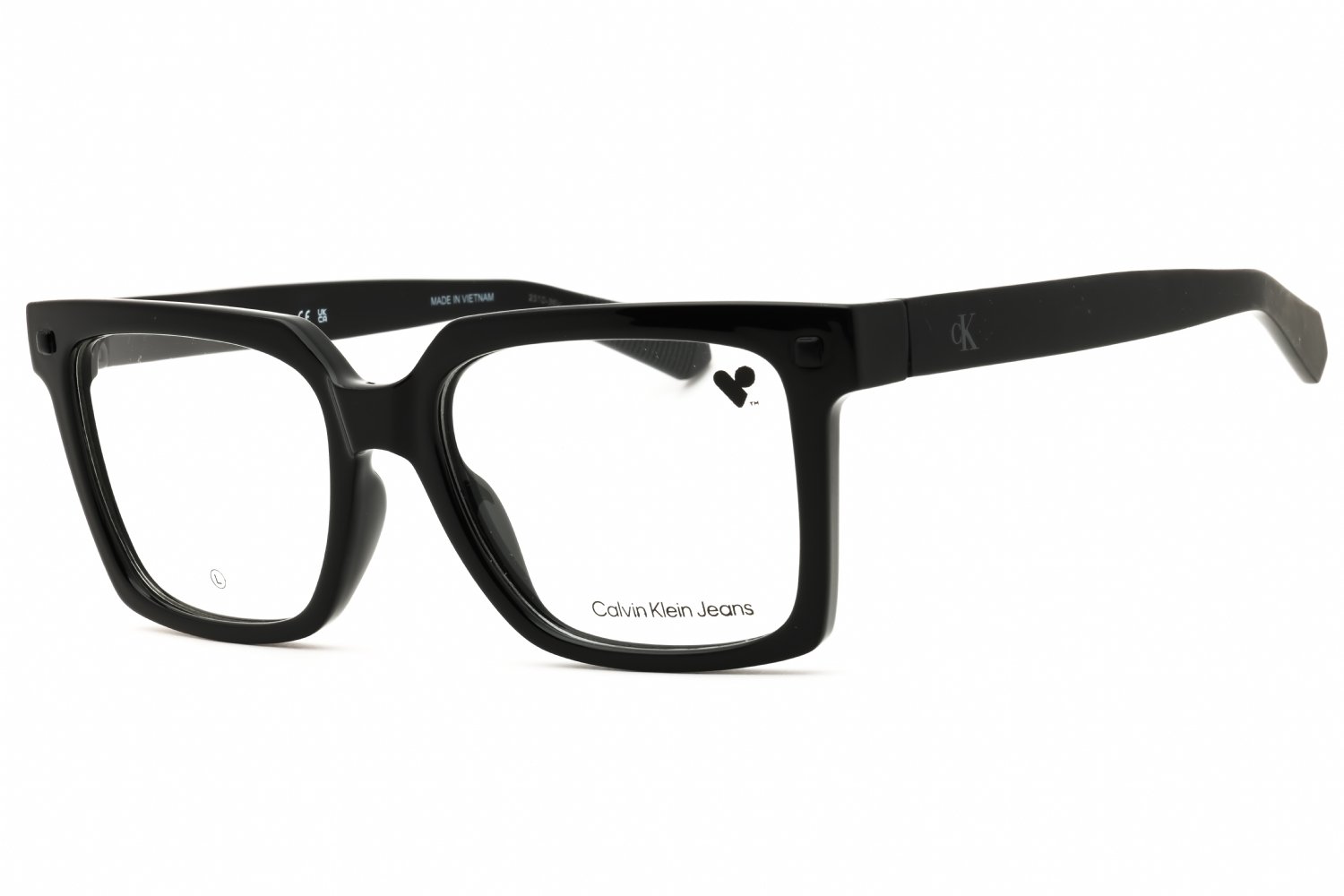 Calvin Klein Jeans CKJ25630 BLACK/clear demo lens 001 53X17X145
