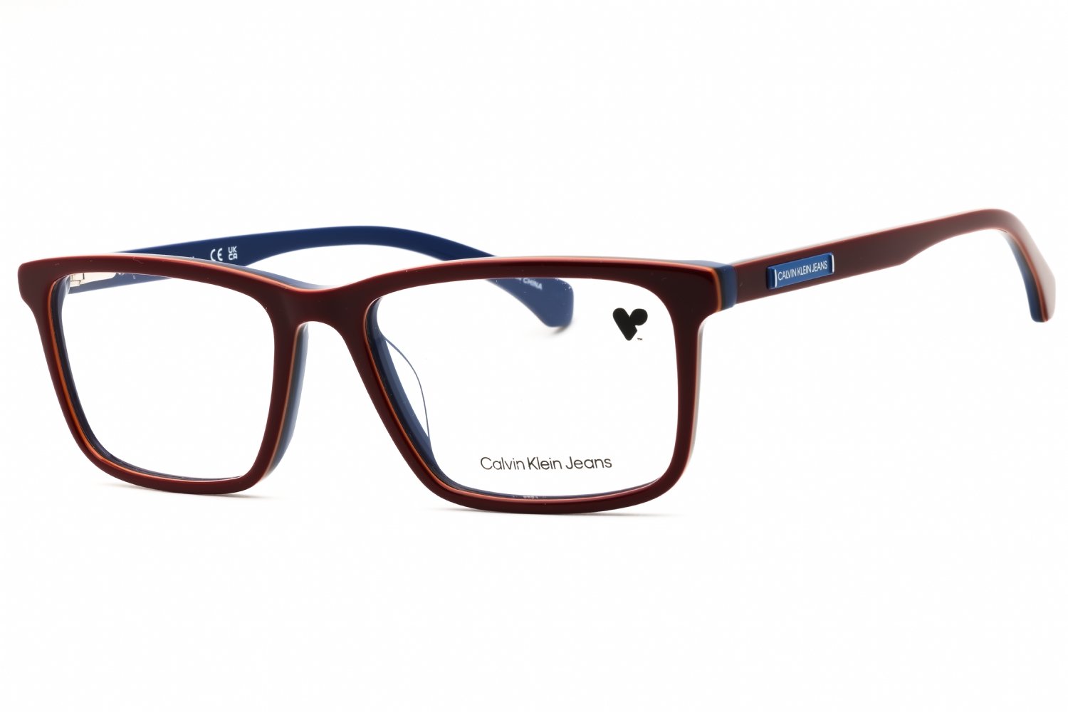 Calvin Klein Jeans CKJ301 OXBLOOD/clear demo lens 692 56-17-135 MM