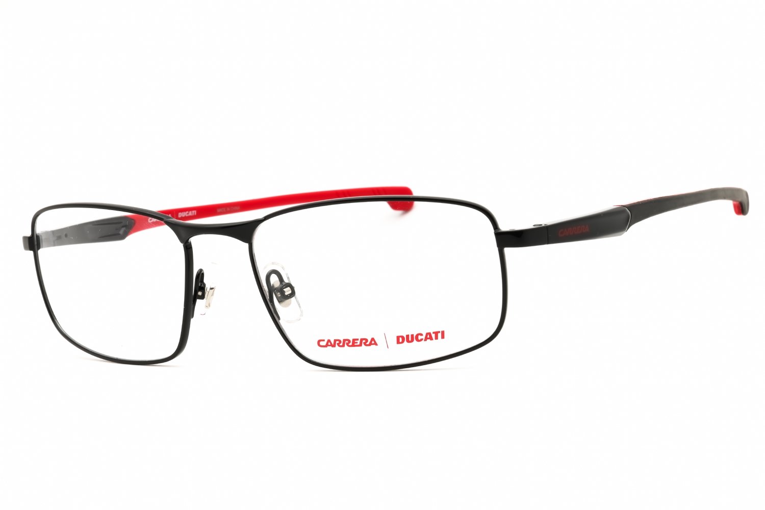 Carrera CARDUC 008 BLACK RED/Clear demo lens 0OIT 00 55-17-140 MM