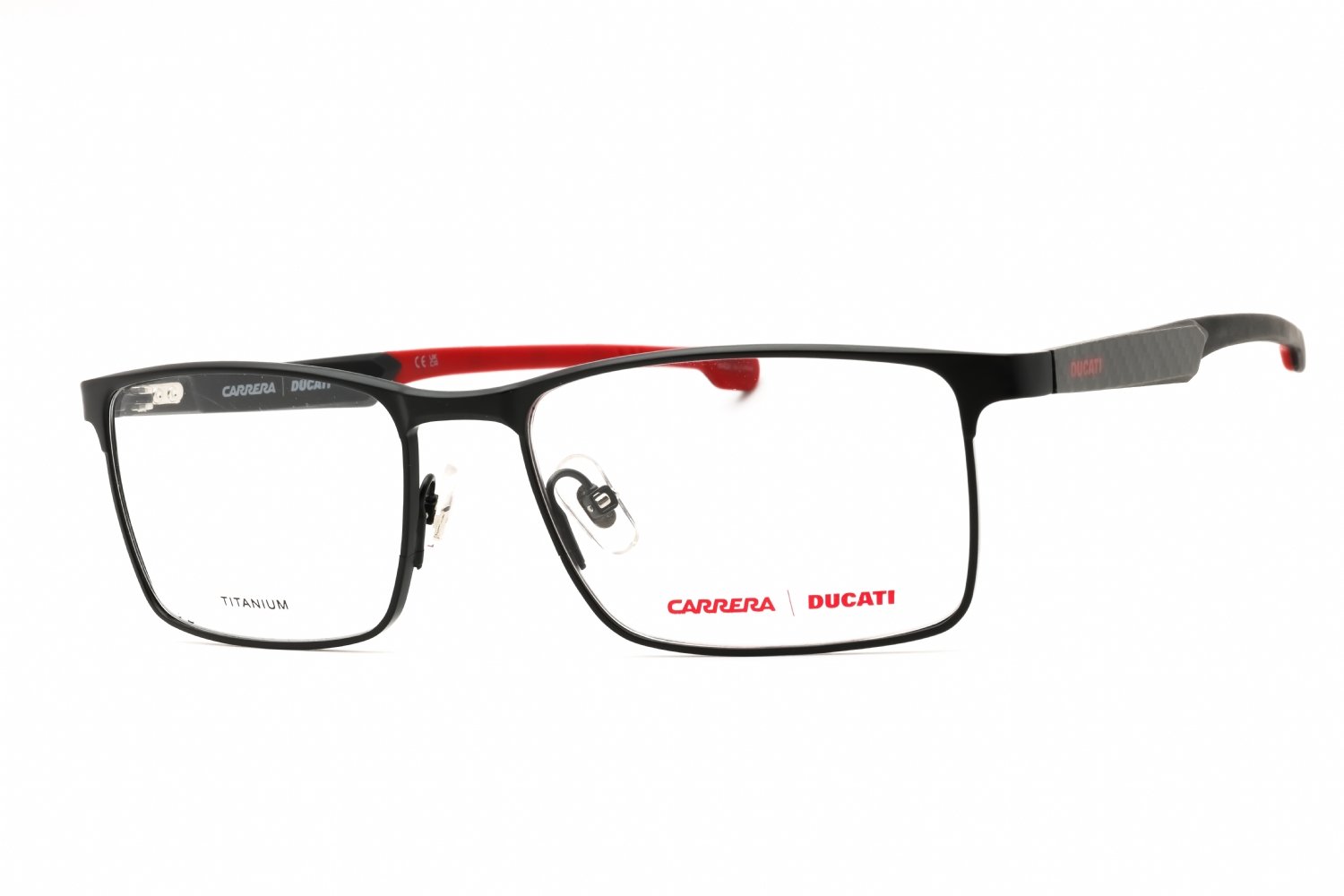 Carrera CARDUC 027 Black Red/Clear demo lens 0OIT 00 56-18-140 MM