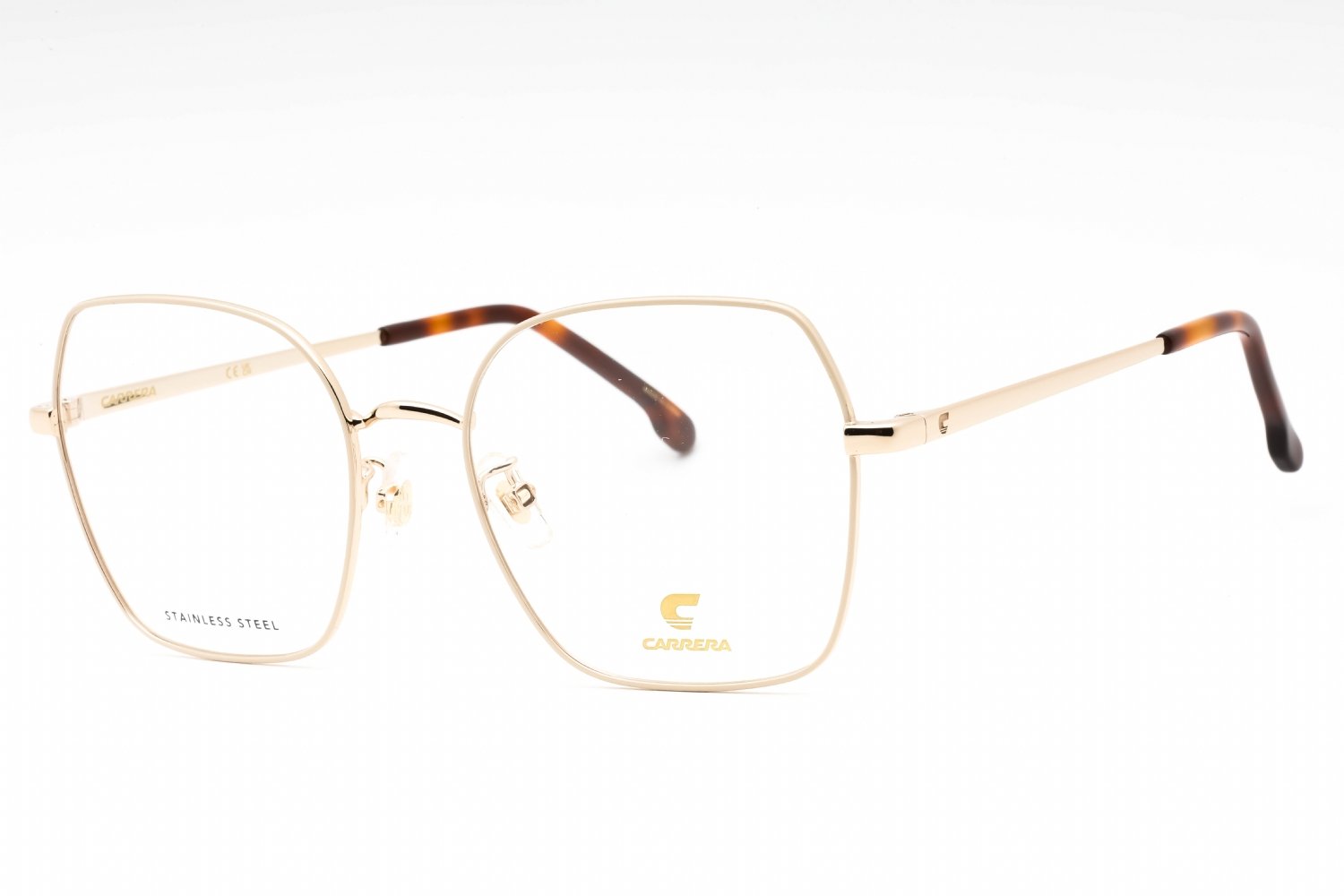 Carrera CARRERA 3035 GOLD IVORY/Clear demo lens 0VVP 00 53-18-140 MM