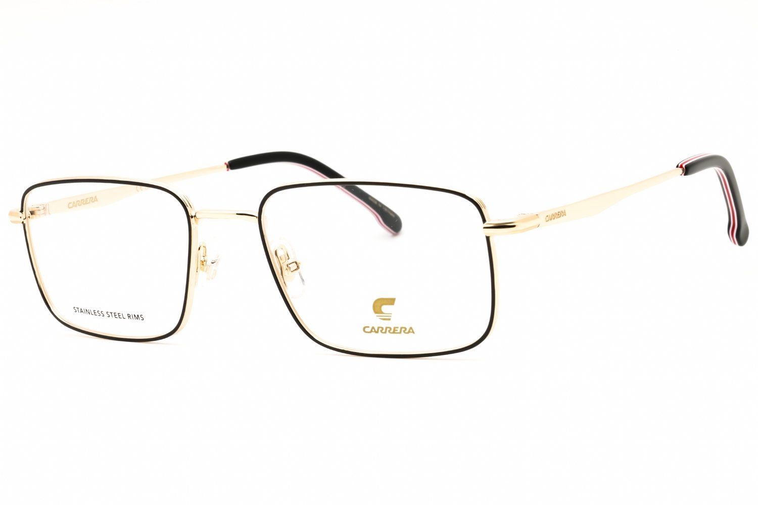 Carrera CARRERA 343/US GOLD BLACK/clear demo lens 0RHL 00 53X19X145