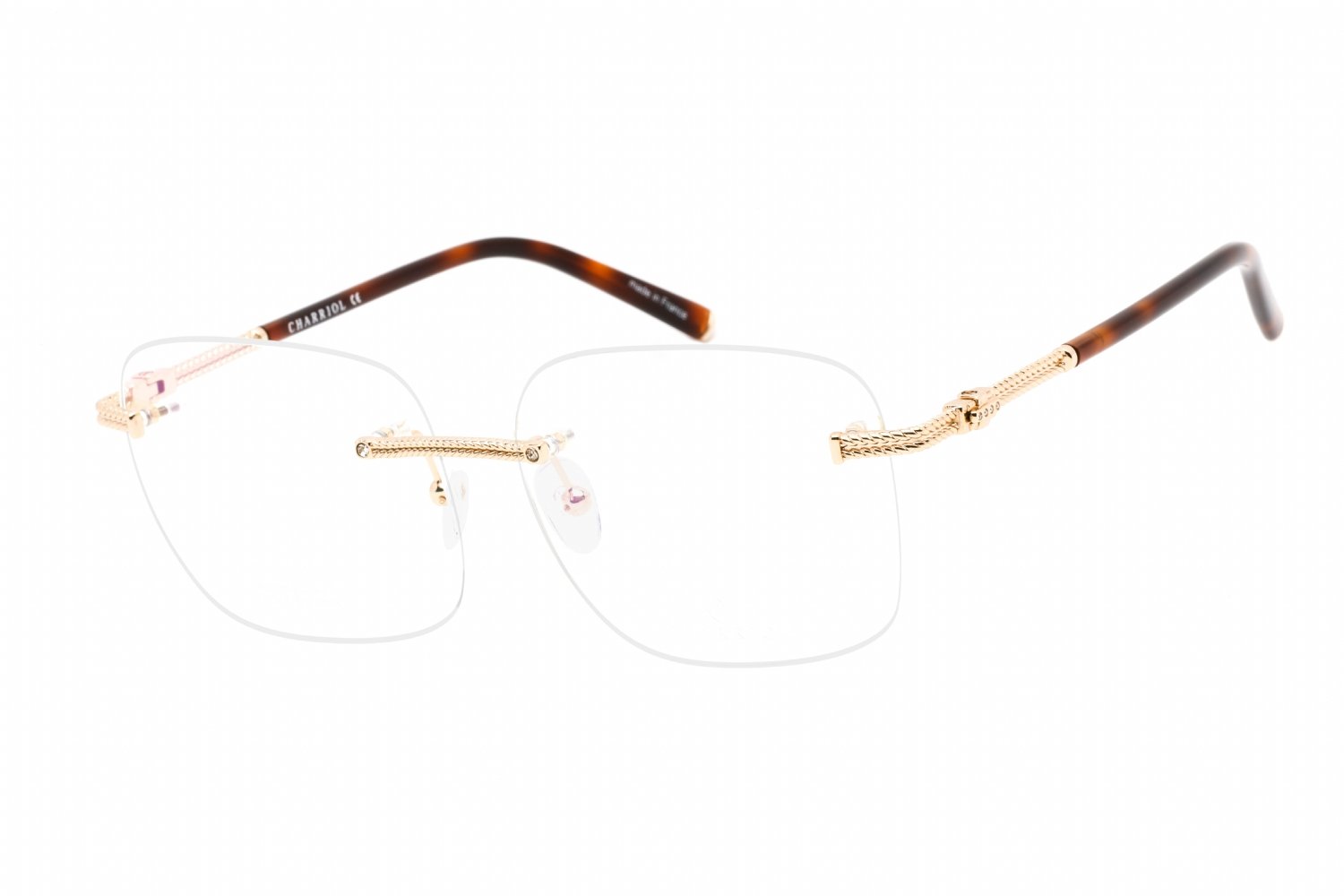 Charriol PC71044 Shiny Gold / Clear Lens C01 54-17-0 MM