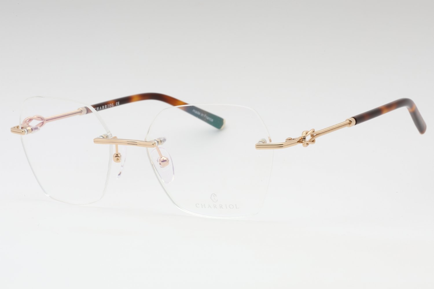 Charriol PC71047 Shiny Gold / Clear Lens C01 54-17-135 MM