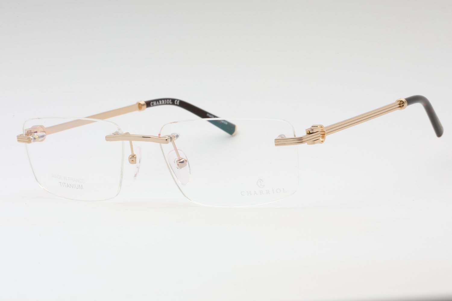 Charriol PC75081 Shiny Light Gold / Clear Lens C03 58-18-0 MM