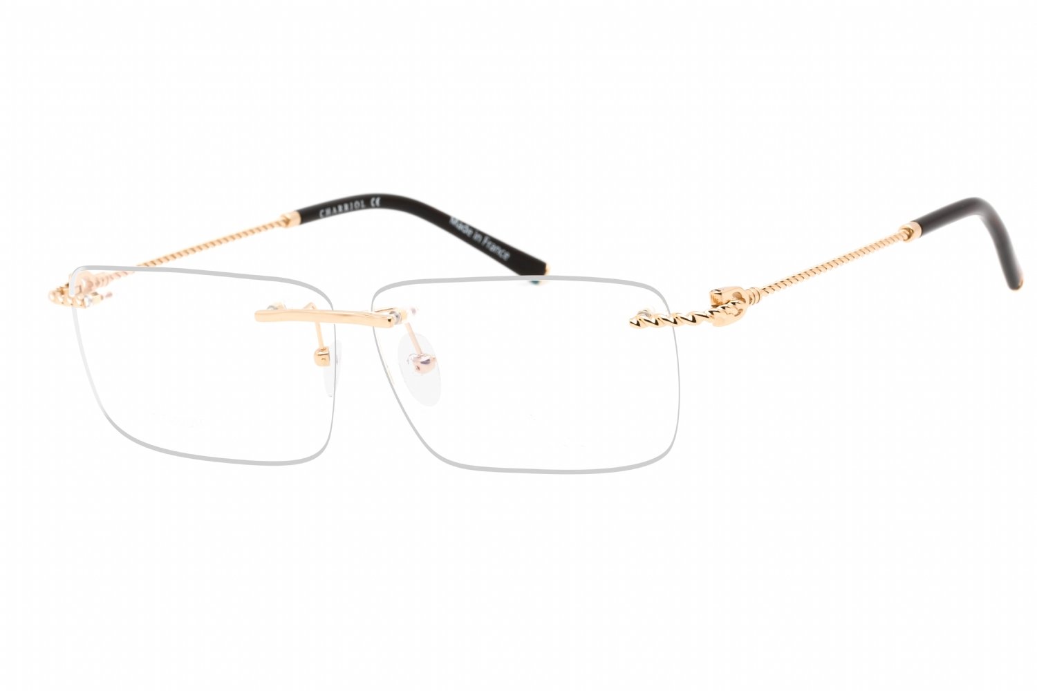 Charriol PC75098 Shiny Gold / Clear Lens C01 58-18-0 MM