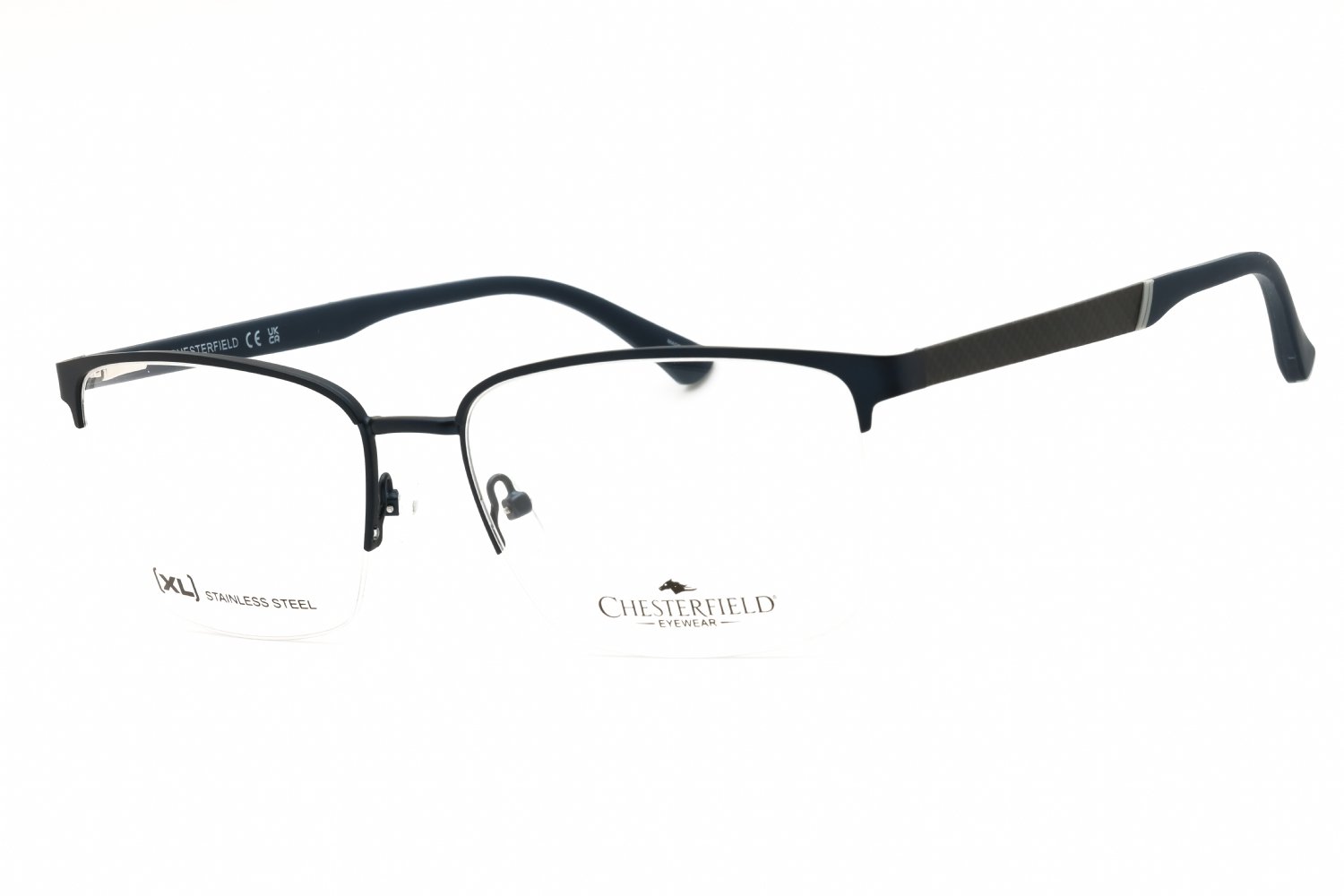 Chesterfield CH 118XL MTT BLUE/clear demo lens 0FLL 00 58X18X150