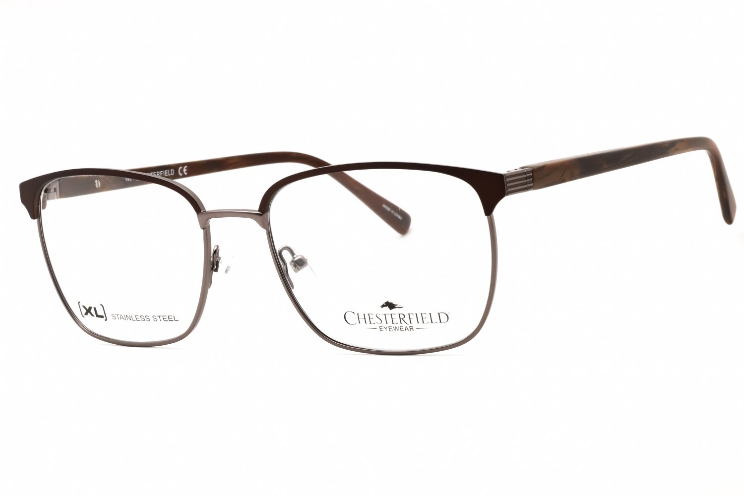 Chesterfield CH 72XL Brown/Clear demo lens 009Q 00 55-18-145 MM