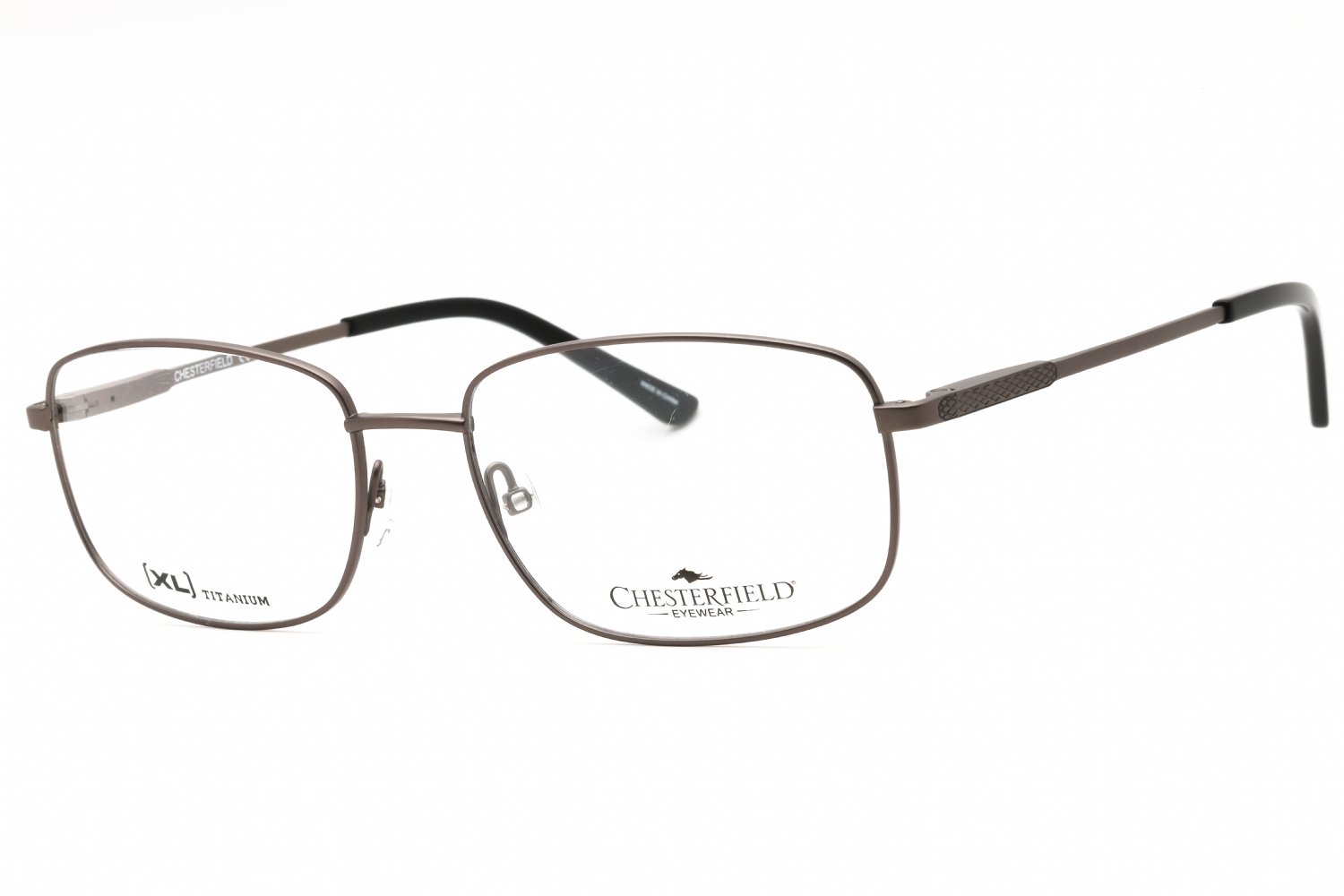 Chesterfield CH 73XL/T BRUSHED GREY/Clear demo lens 0JCA 00 58-18-150 MM