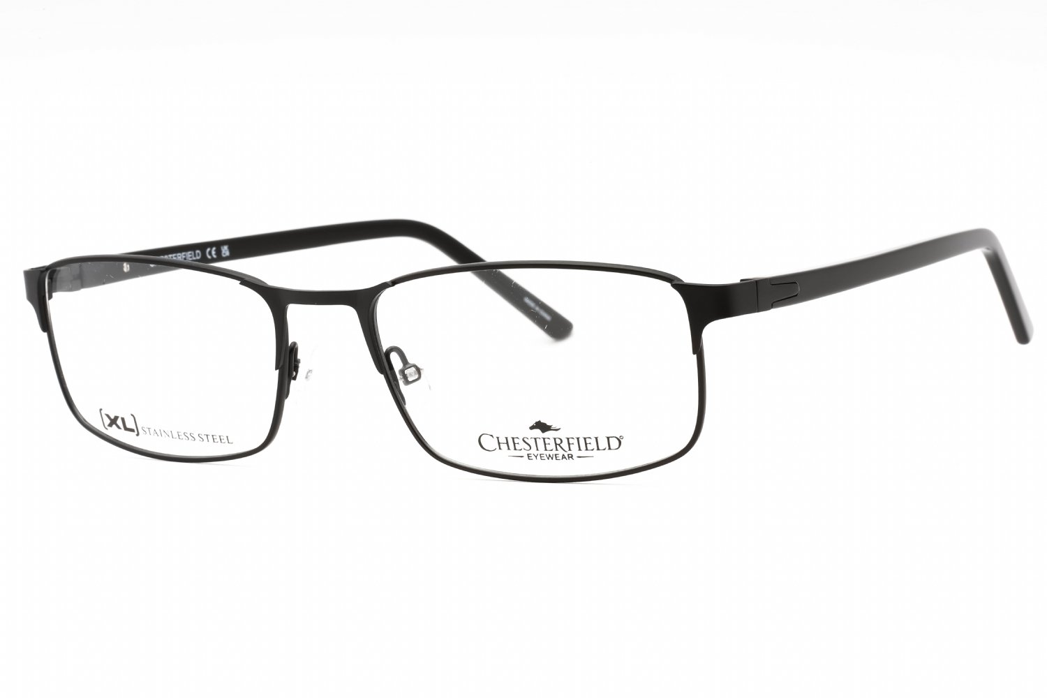Chesterfield CH 85XL Matte Black/Clear demo lens 0003 00 58-19-150 MM