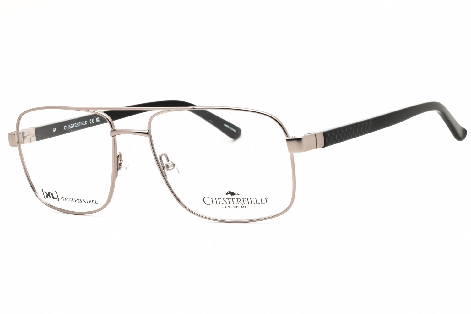 Chesterfield CH 90XL RUTHENIUM/Clear demo lens 06LB 00 56-17-145 MM