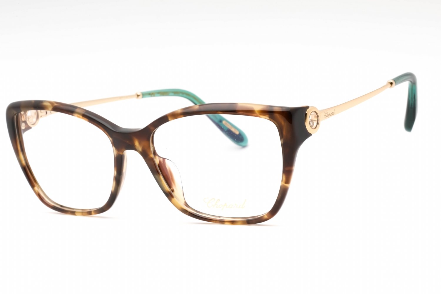 Chopard VCH322S Shiny Tortoise / Clear Lens 09AJ 55-16-135 MM