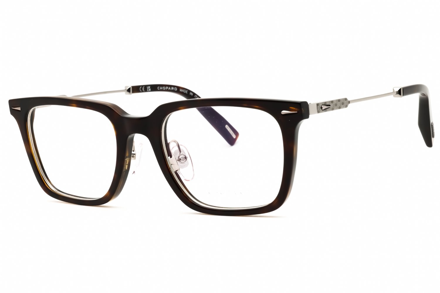 Chopard VCH346 Havana/clear demo lens 03AQ 52-21-145 MM