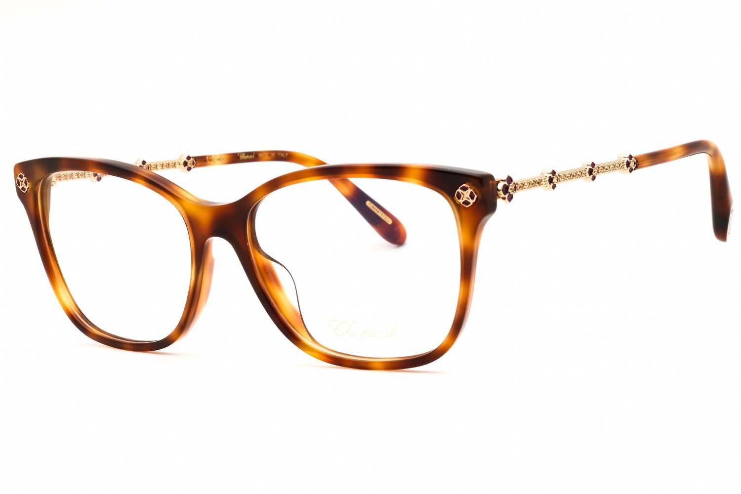 Chopard VCH352S Havana/Clear demo lens 03AQ 54-15-140 MM