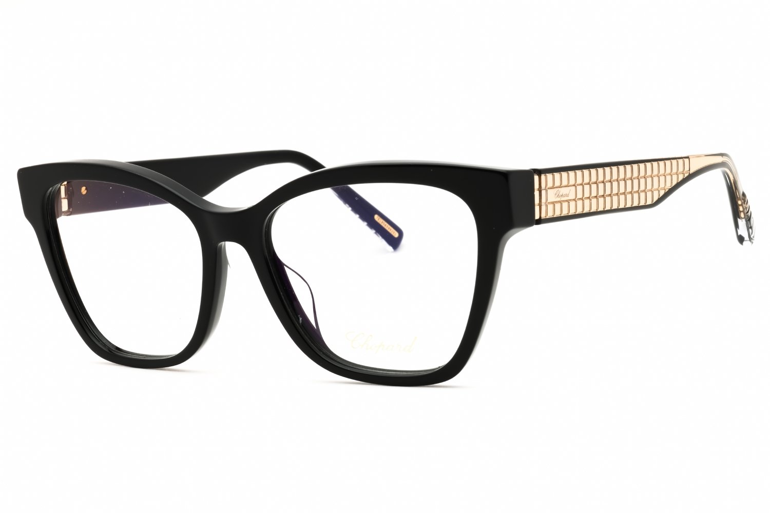 Chopard VCH379M BLACK SUPER BLACK/Clear demo lens BLKK 54-16-135 MM