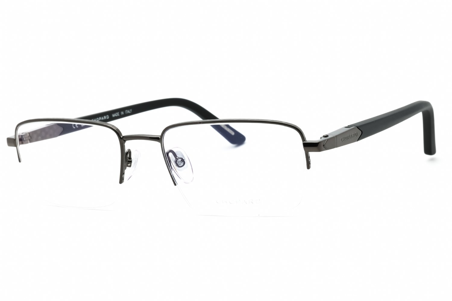 Chopard VCHG60 SHINY GUNMETAL/Clear demo lens 0568 55-19-145 MM